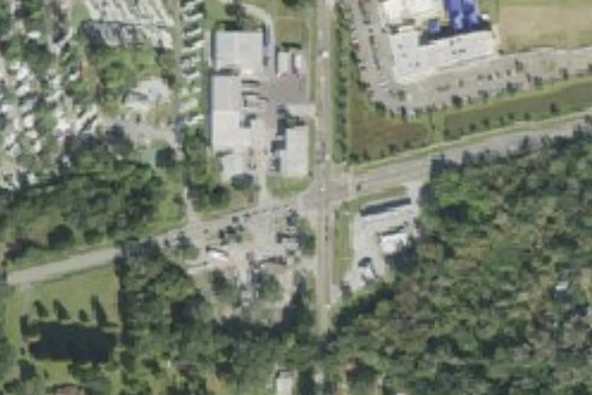 Aerial view of Tampa East RV Community