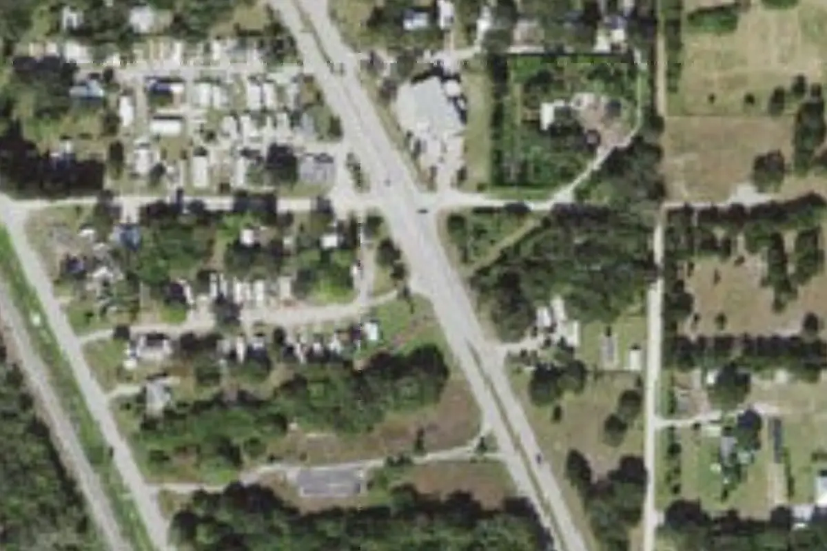 Aerial view of Connecticut RV Park