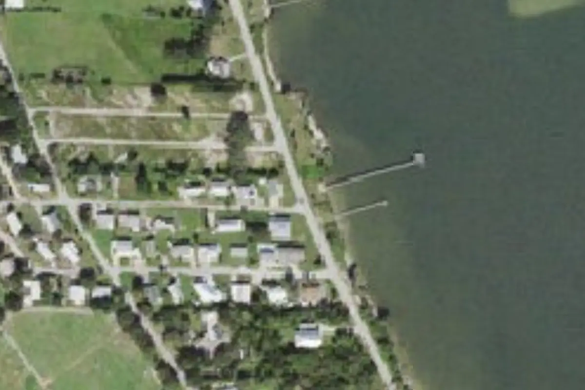 Aerial view of El Capitan Mobile Park