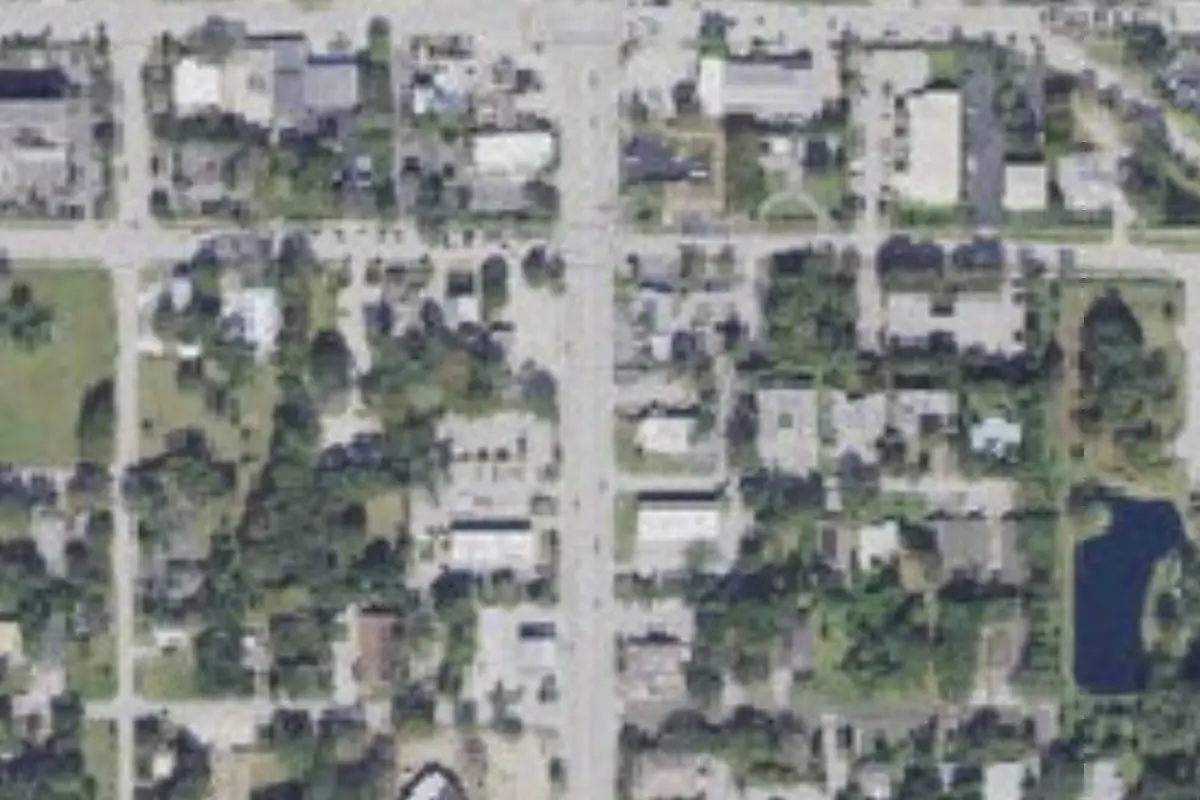 Aerial view of Midway Estates RV Resort (Midway Estates MHC)