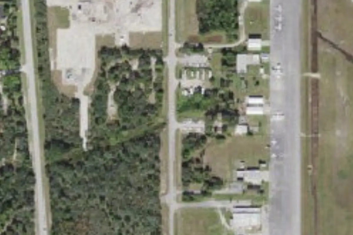 Aerial view of Skydive Sebastian