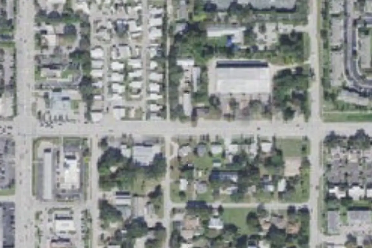Aerial view of Southgate Village