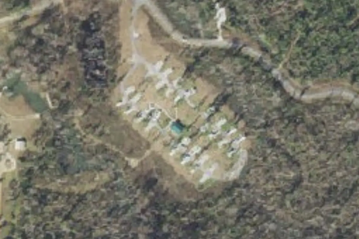 Aerial view of Florida Caverns State Park