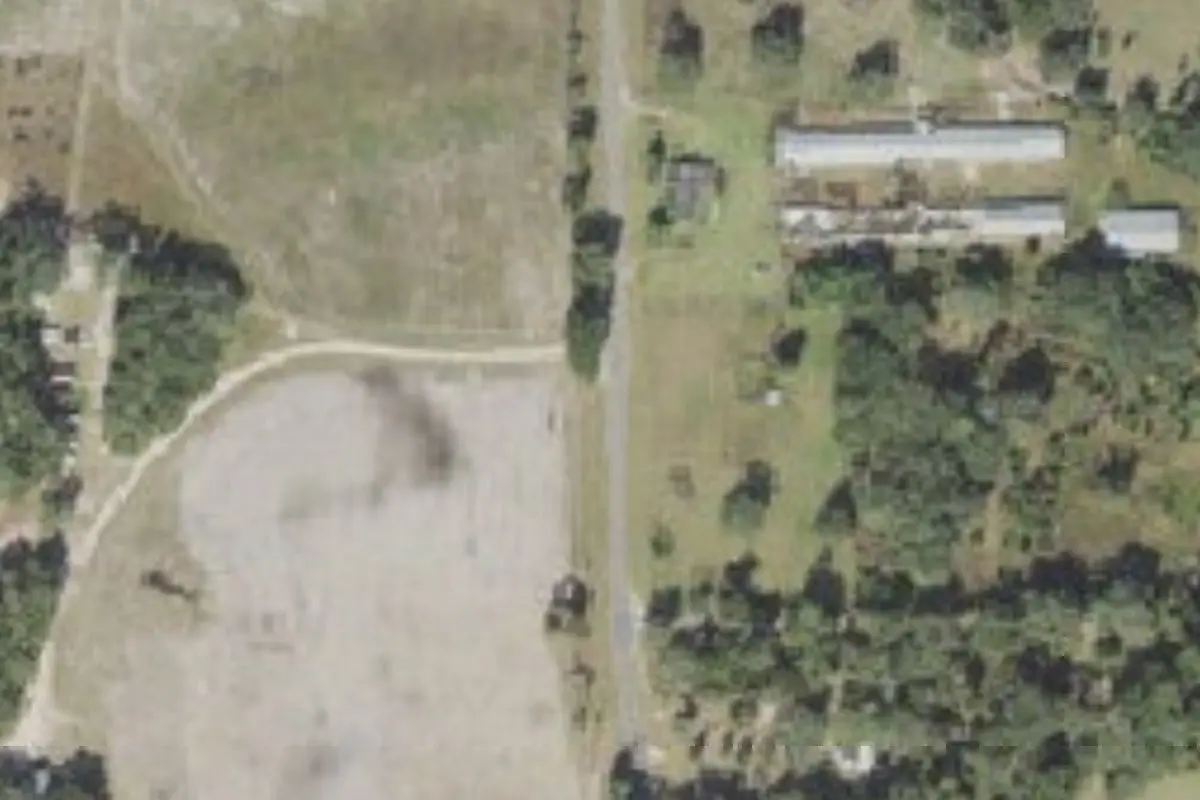 Aerial view of Hunter's Campground and RV Resort