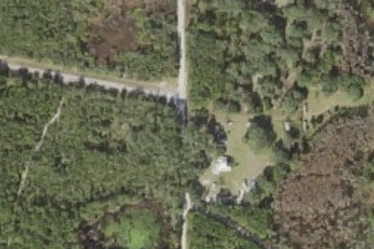 Aerial view of Hurley's RV Park