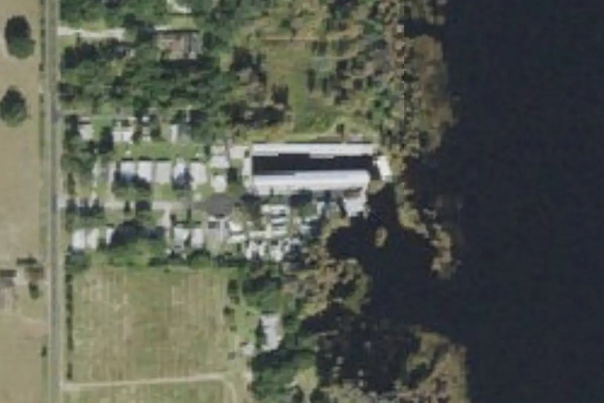 Aerial view of Cypress Cove Marina & Resort