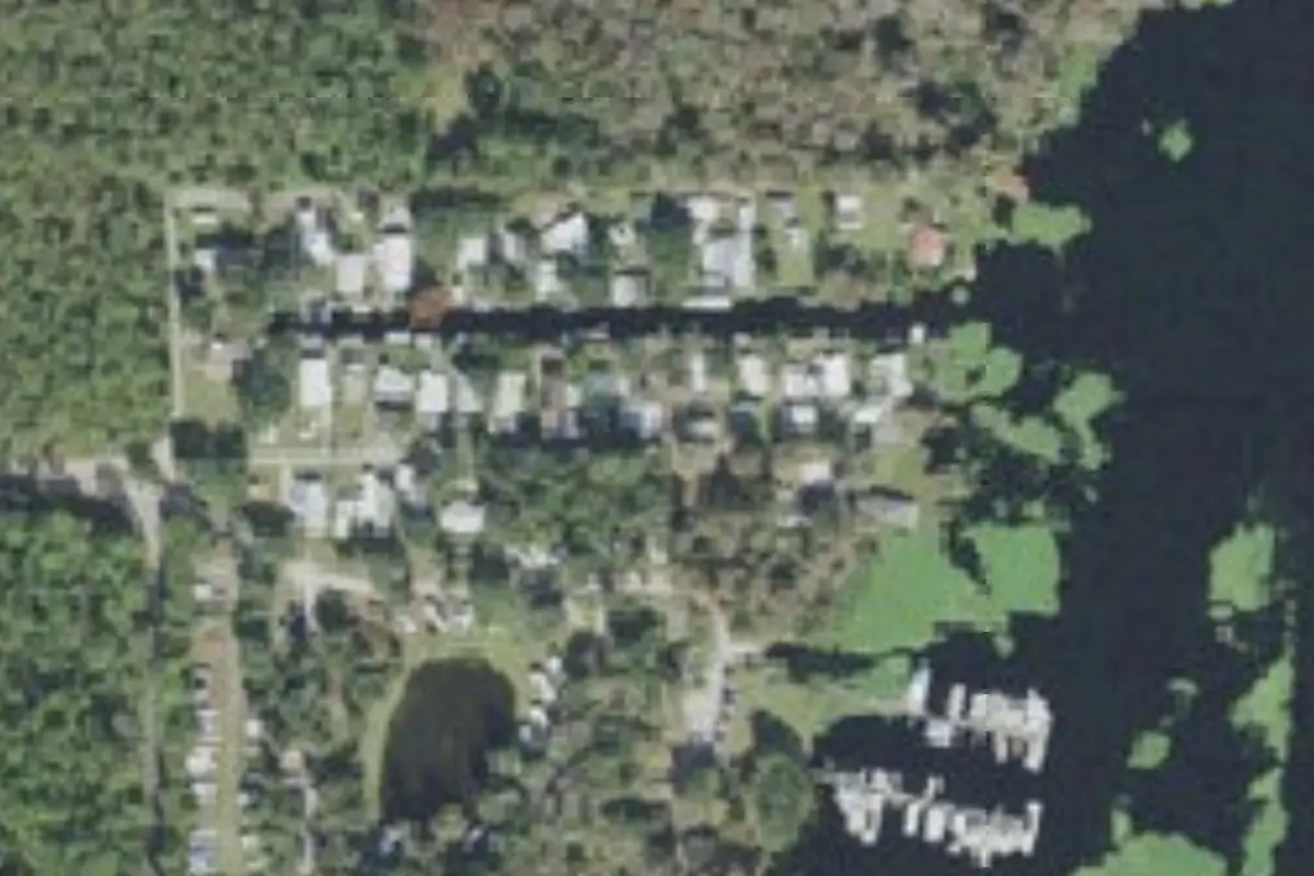 Aerial view of Fish Tales