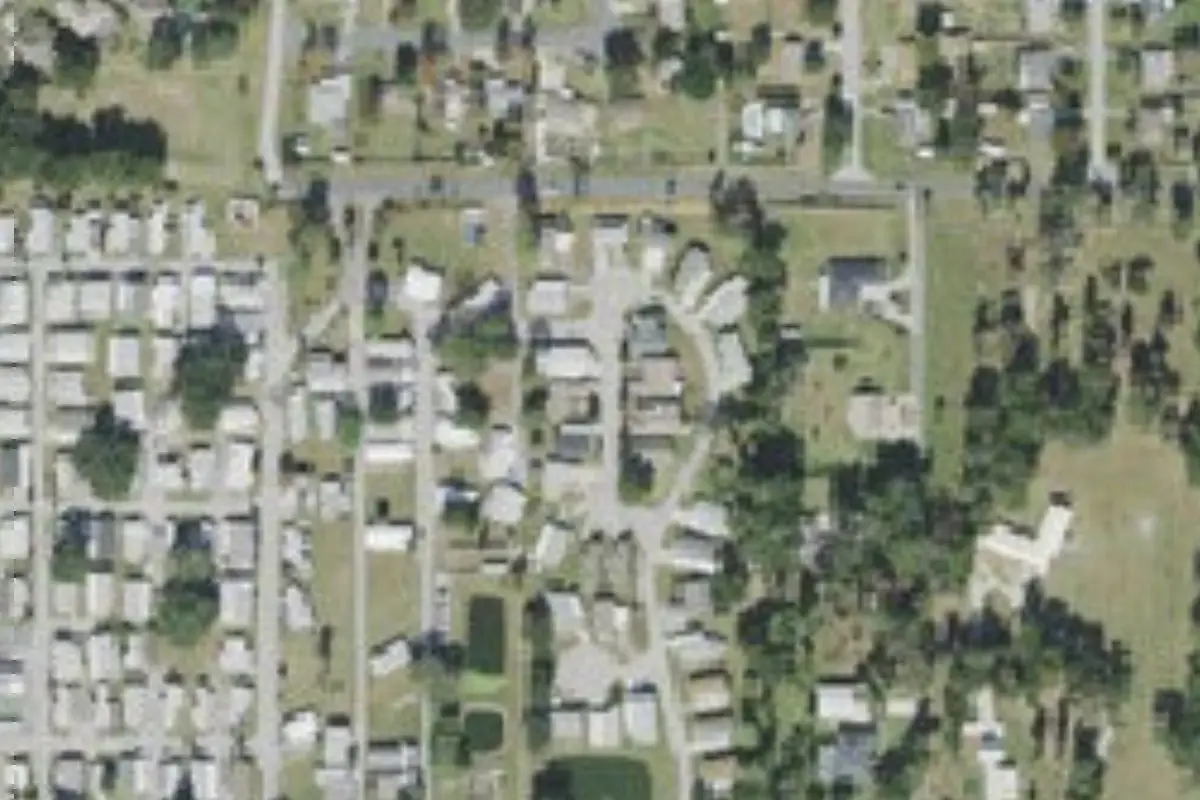 Aerial view of Grand Island Resort