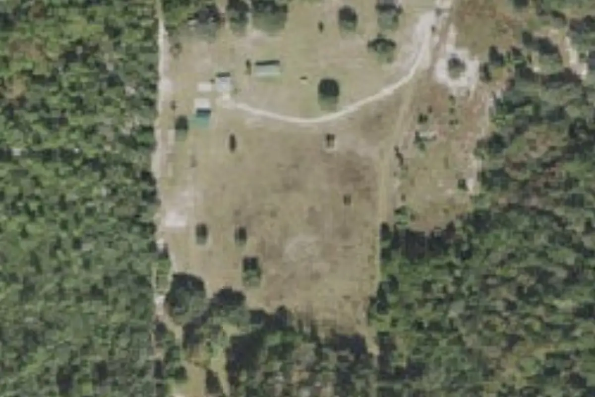 Aerial view of Lower Wekiva River Preserve State Park