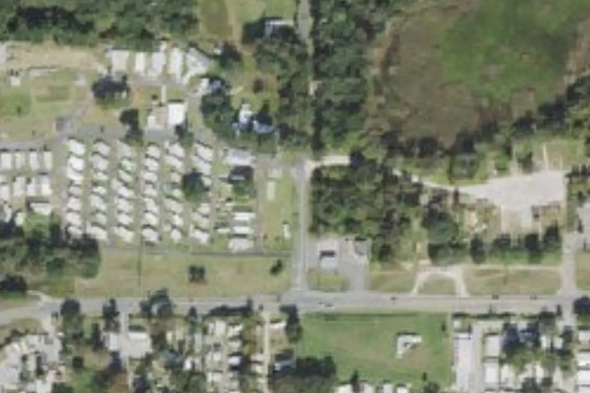 Aerial view of Midway Manor MH / RV Park