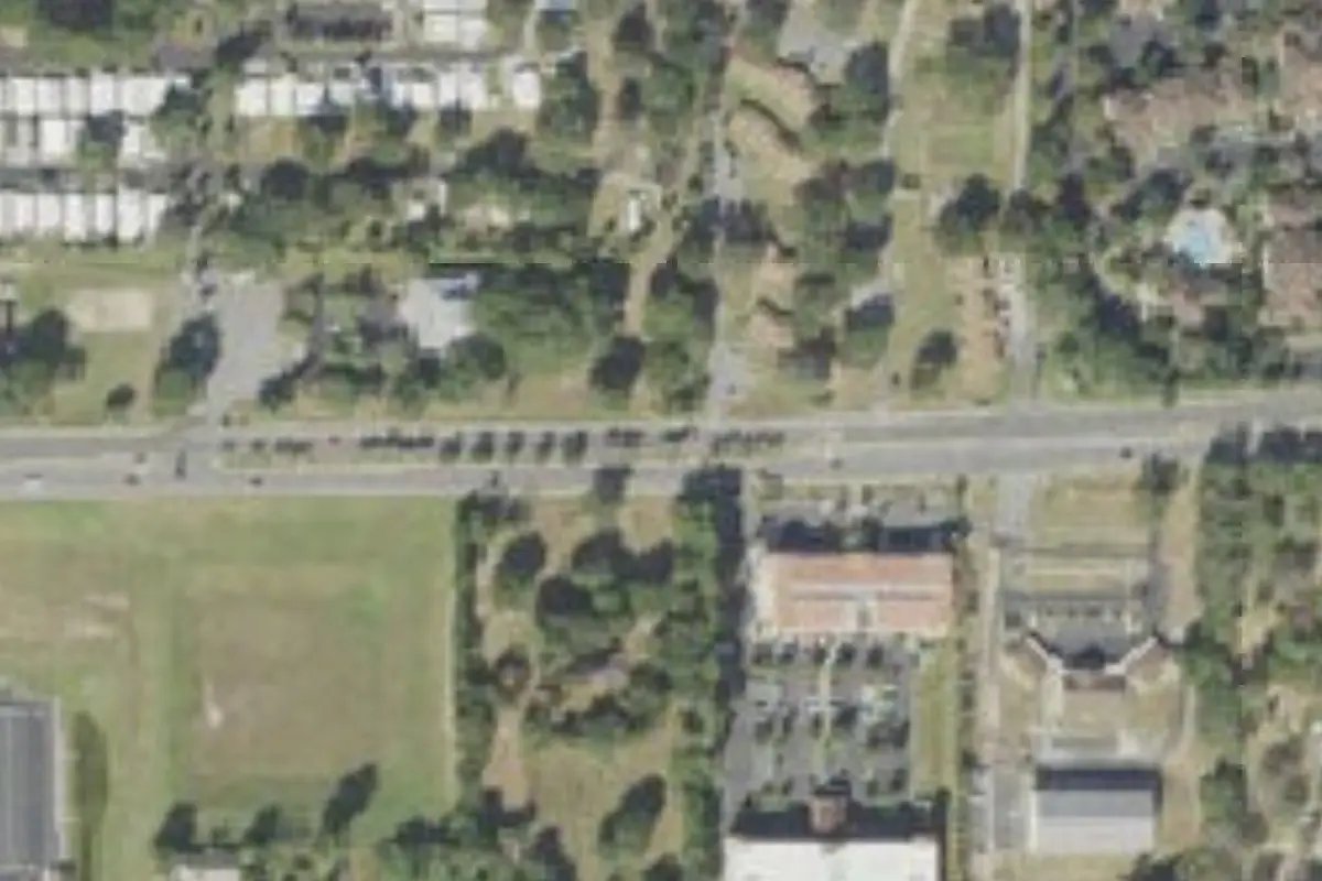Aerial view of Recreation Plantation RV Resort