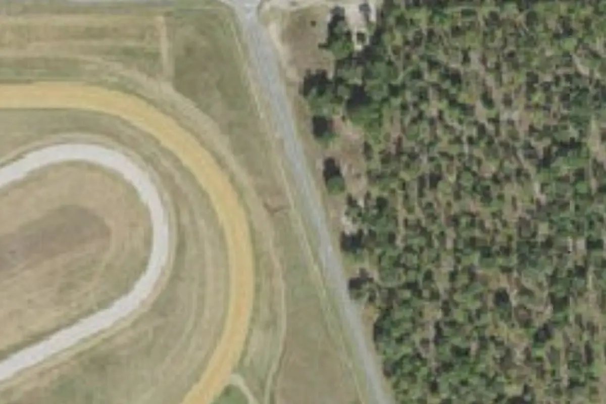 Aerial view of Southern Oaks Training Center (Pinske Stables)