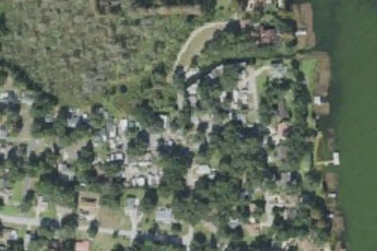Aerial view of Twin Palms Resort & Marina