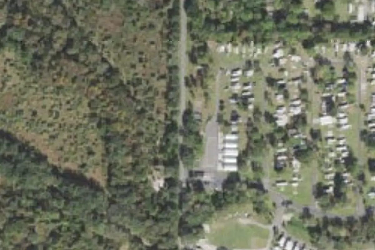 Aerial view of Wekiva Falls RV Resort