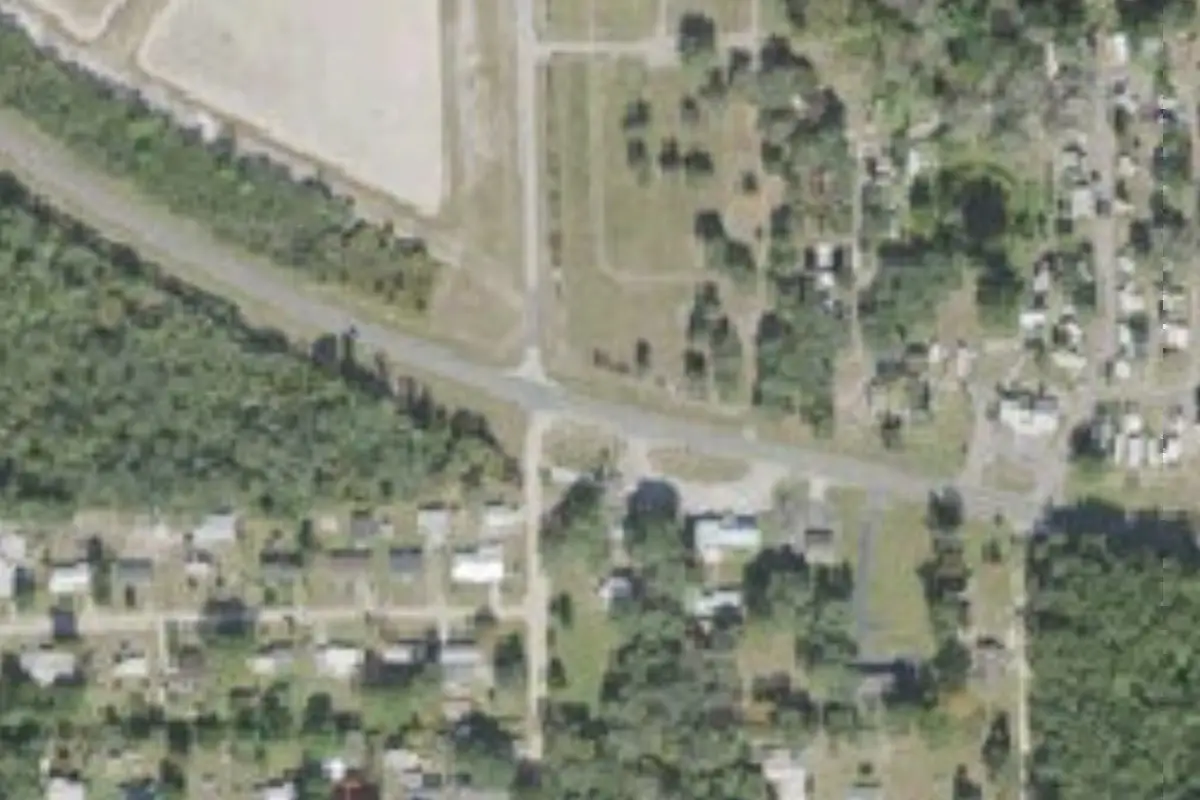 Aerial view of Wildwood Campground