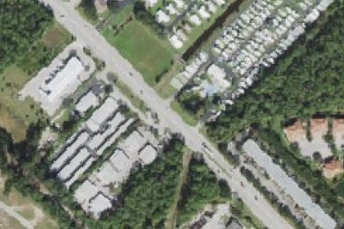 Aerial view of Bonita Lake RV Resort