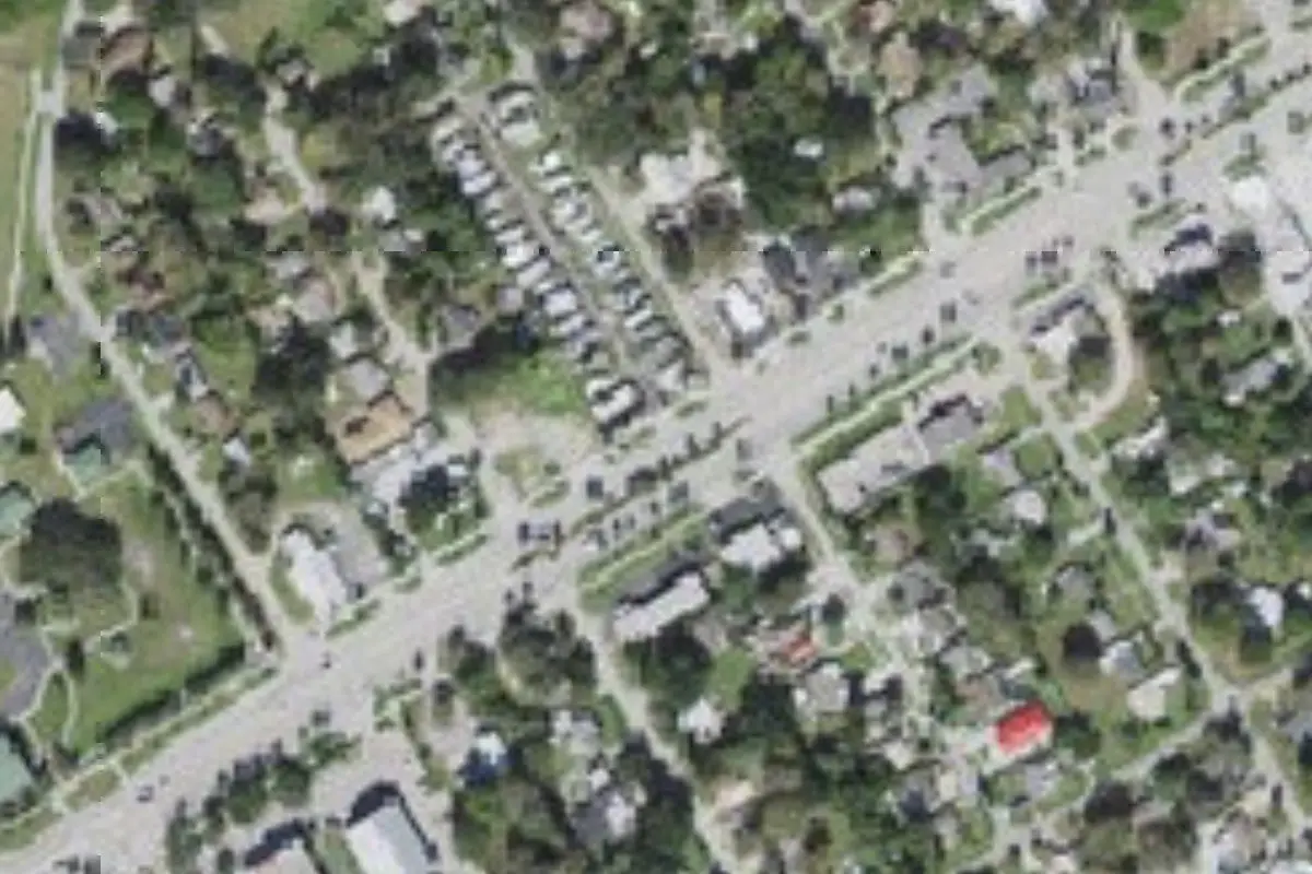 Aerial view of Flamingo Mobile Home Resort