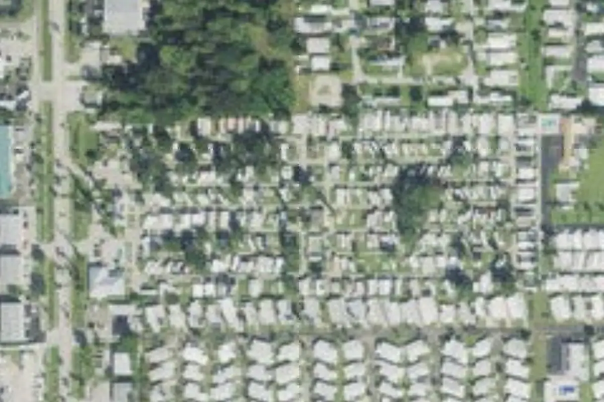 Aerial view of Encore Fort Myers Beach (Fort Myers Beach RV Resort)