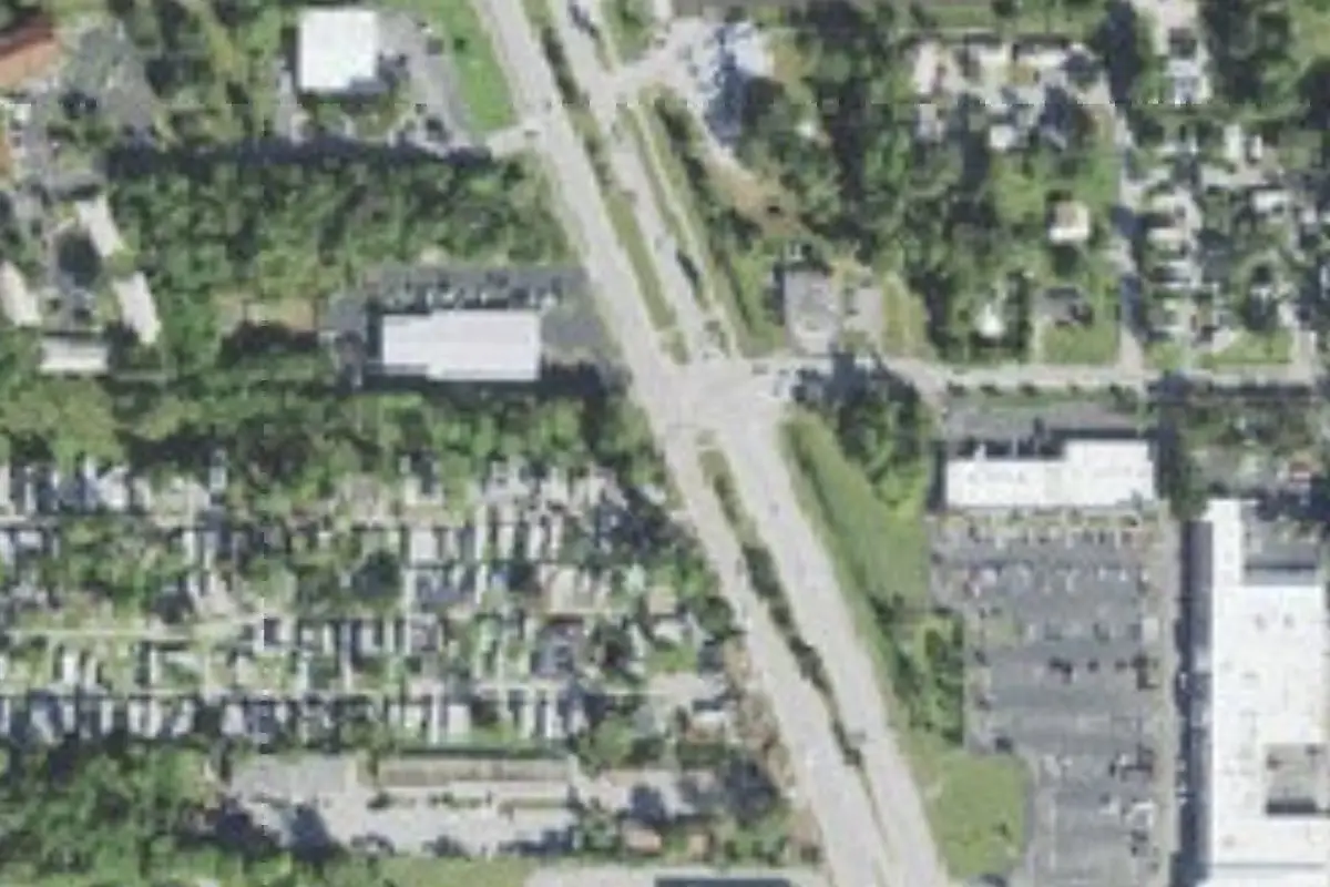 Aerial view of Jones Cropsey MHP, LLC & Jones Mobile Park
