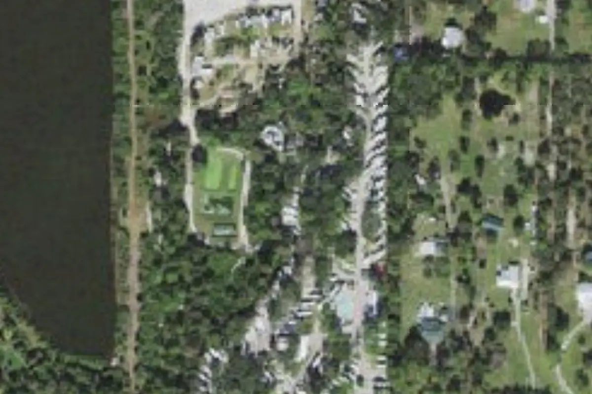 Aerial view of Seminole Campground & RV Park