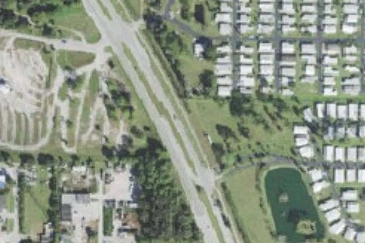 Aerial view of Swan Lake Village & RV Resort