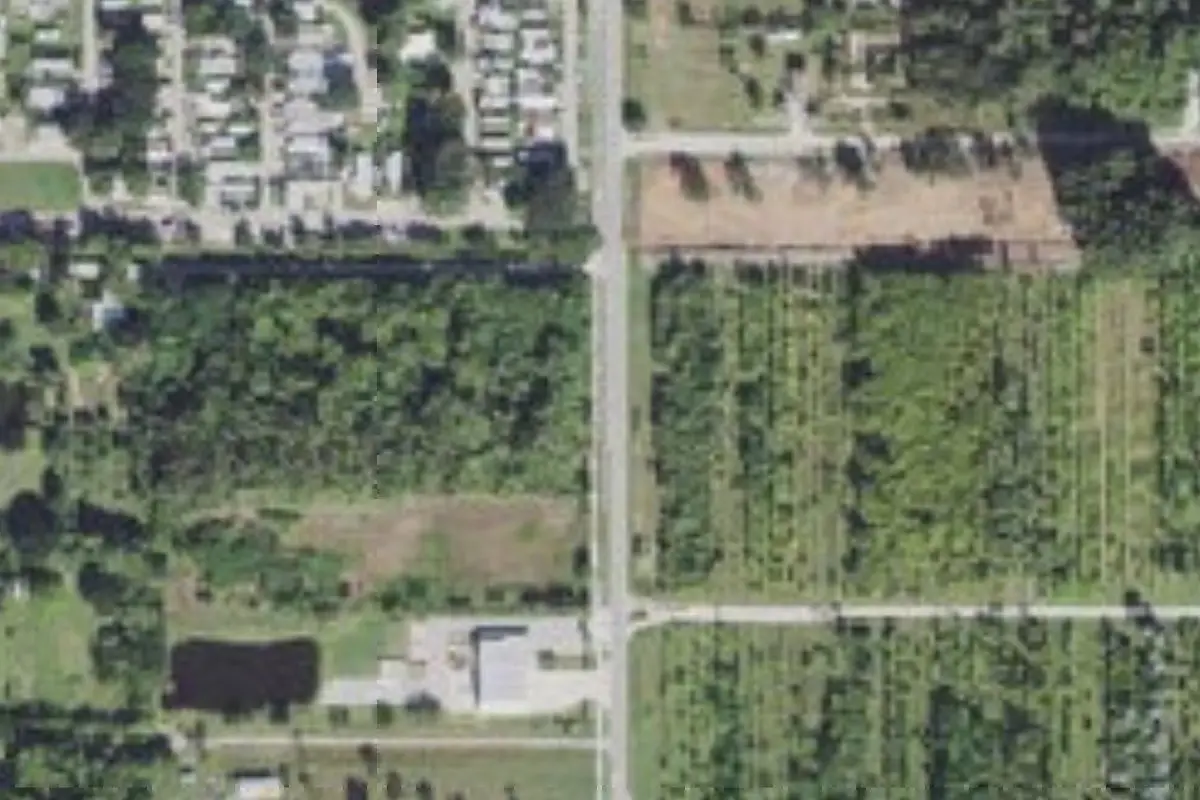 Aerial view of The Palms at Pine Island