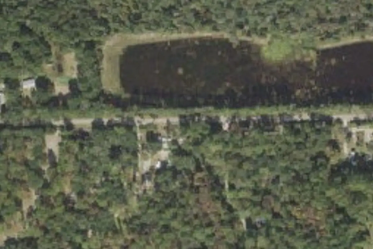 Aerial view of Eagles Nest Mobile Home Park