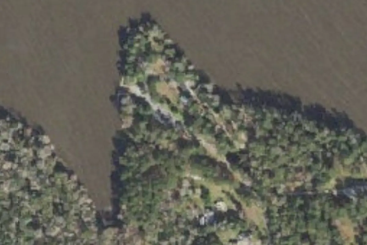Aerial view of Williams Landing Park