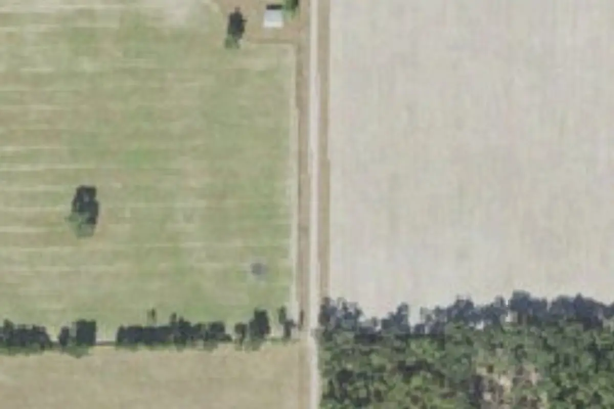 Aerial view of Breezy Acres RV Community
