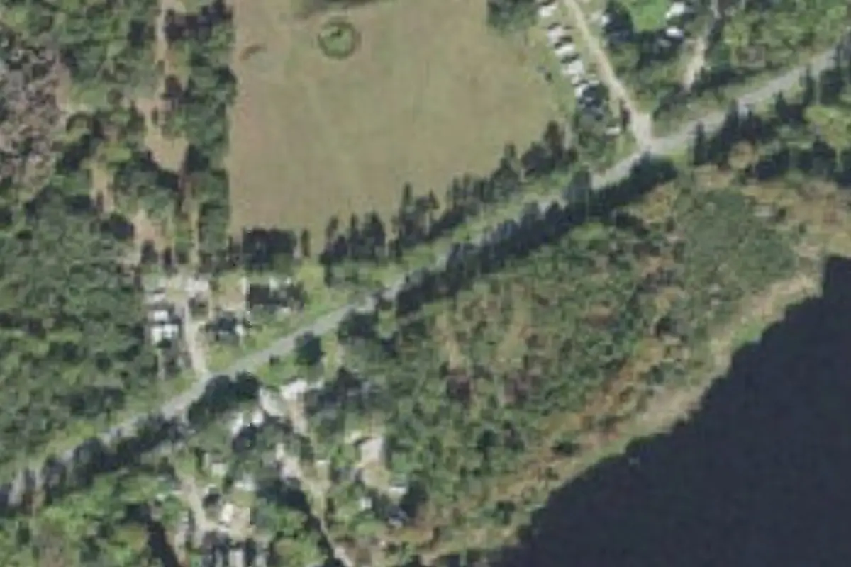Aerial view of Inglis Lakeside RV MHC