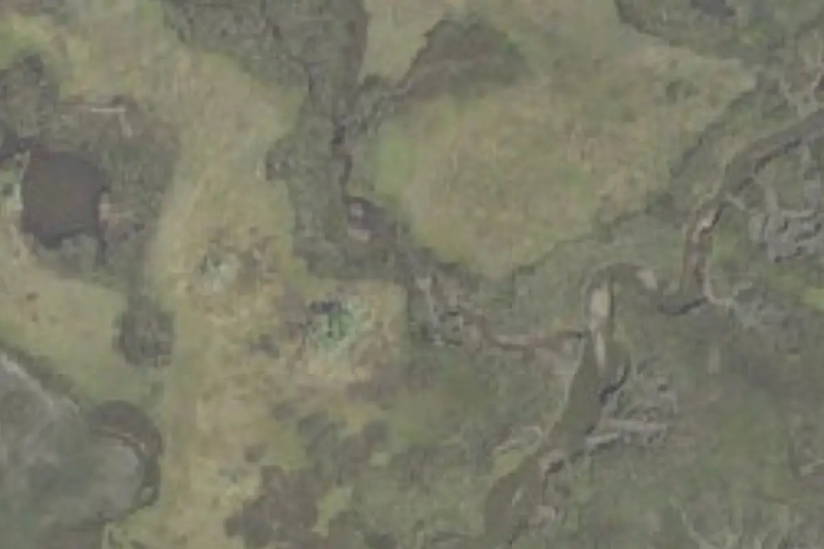Aerial view of Waccasassa Bay Preserve State Park