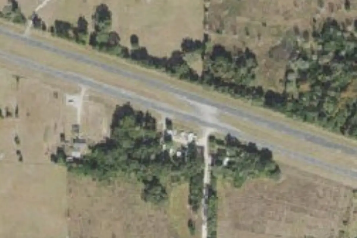 Aerial view of Williston RV Park