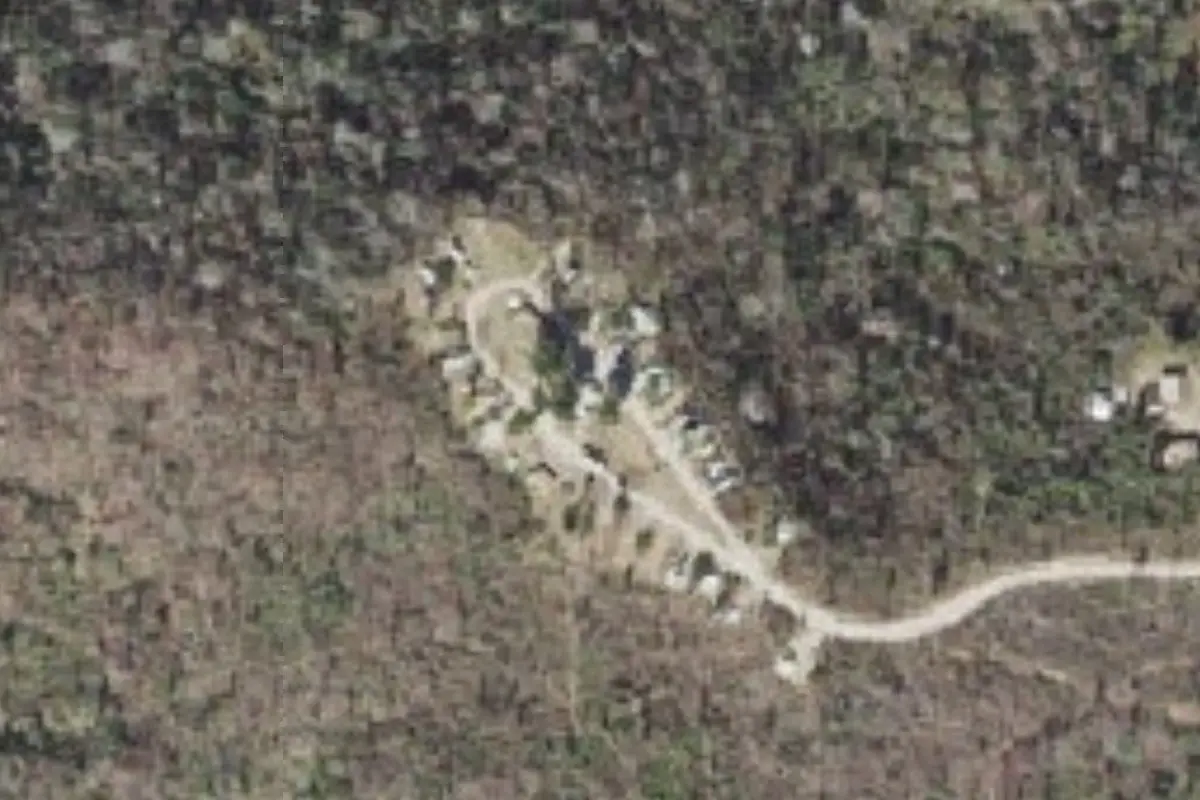 Aerial view of Torreya State Park