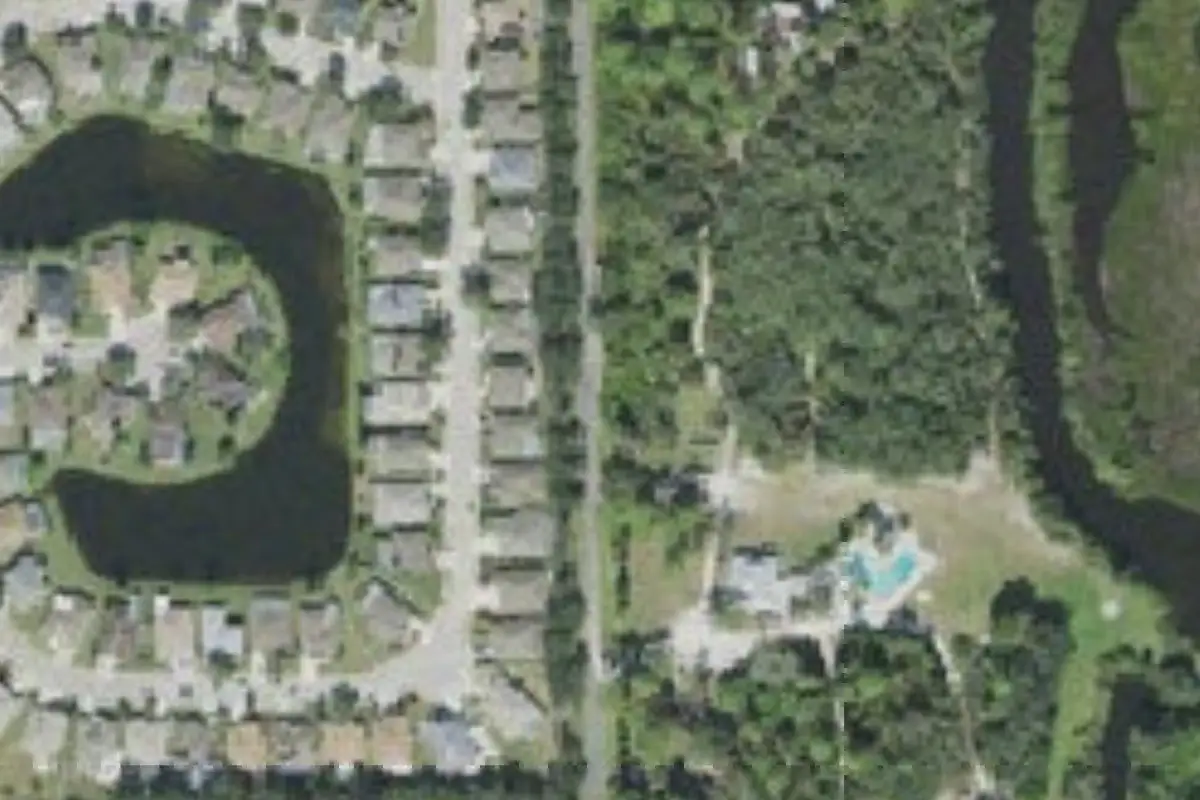 Aerial view of Camp Honi Hanta
