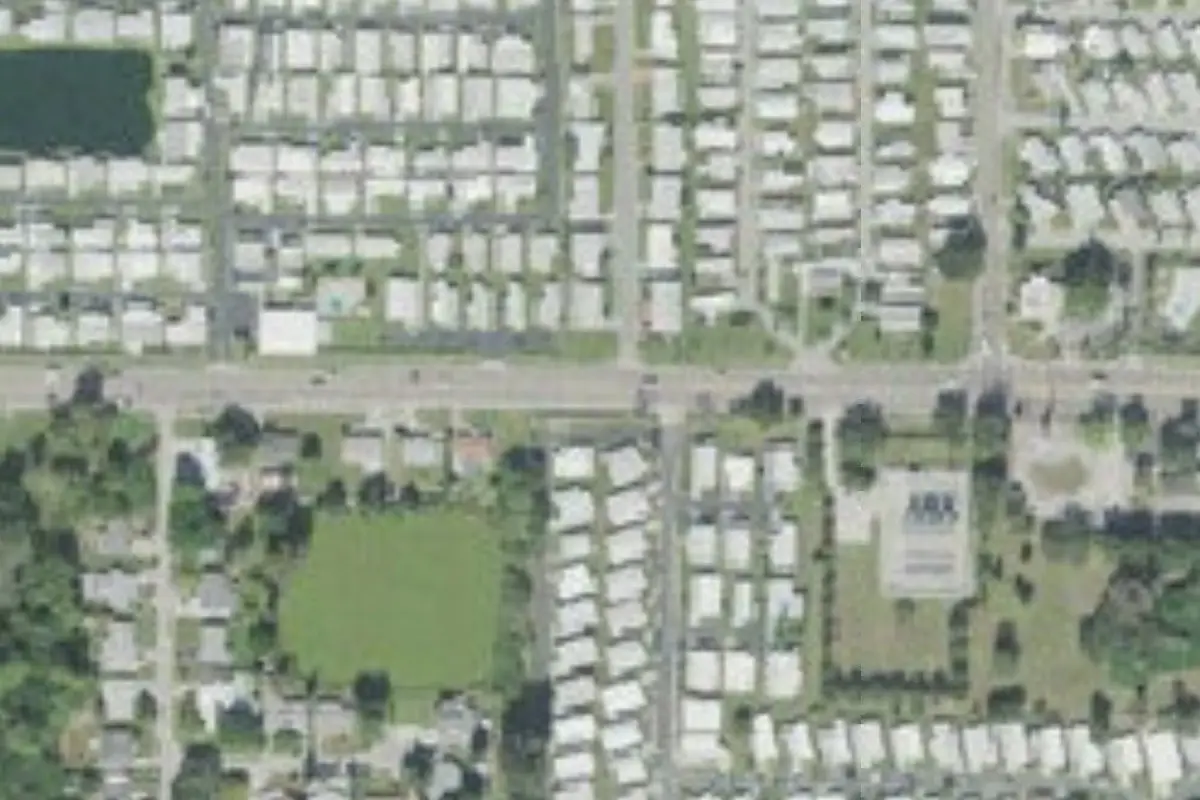 Aerial view of Chateau Village Cooperative