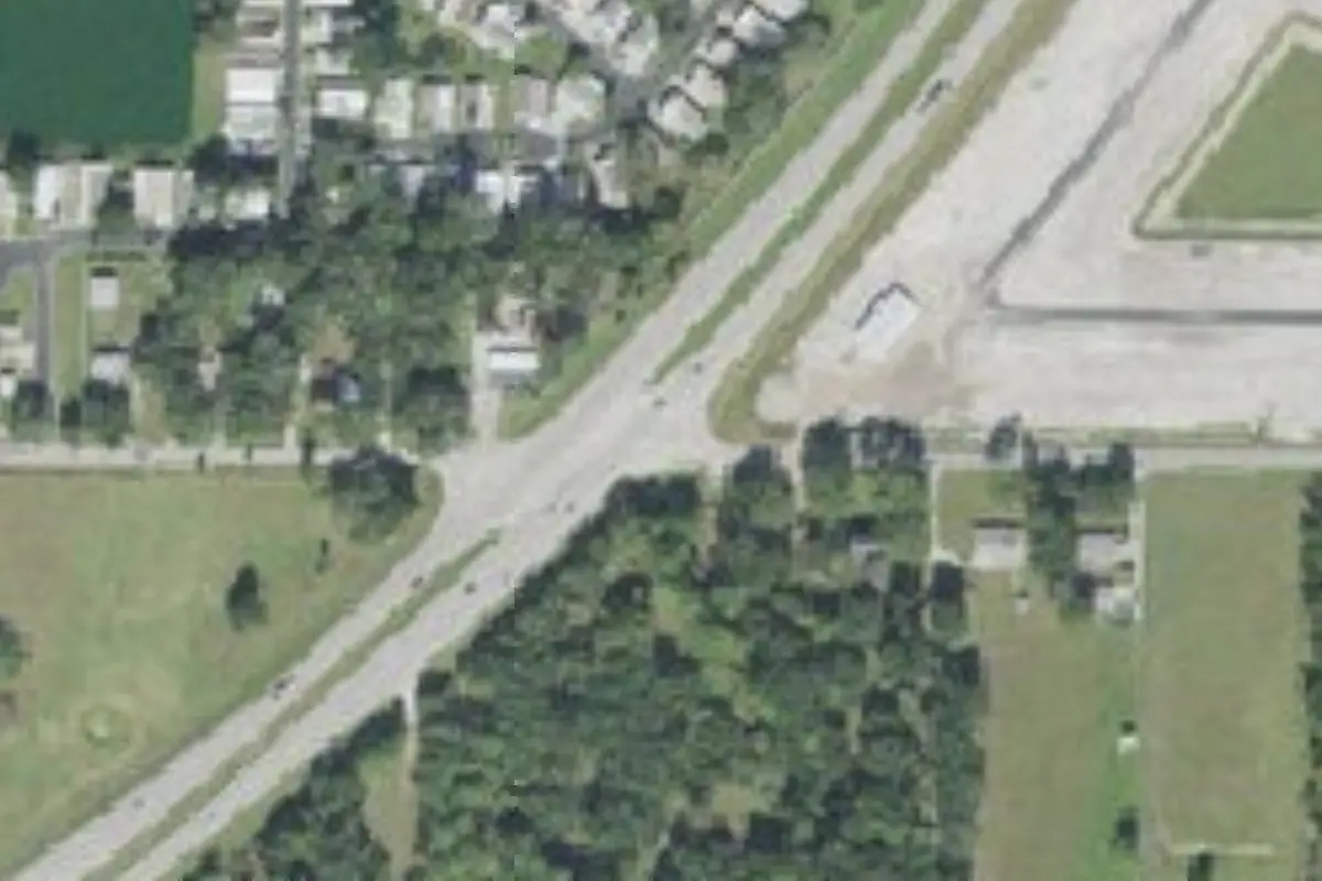 Aerial view of The Surf RV Resort