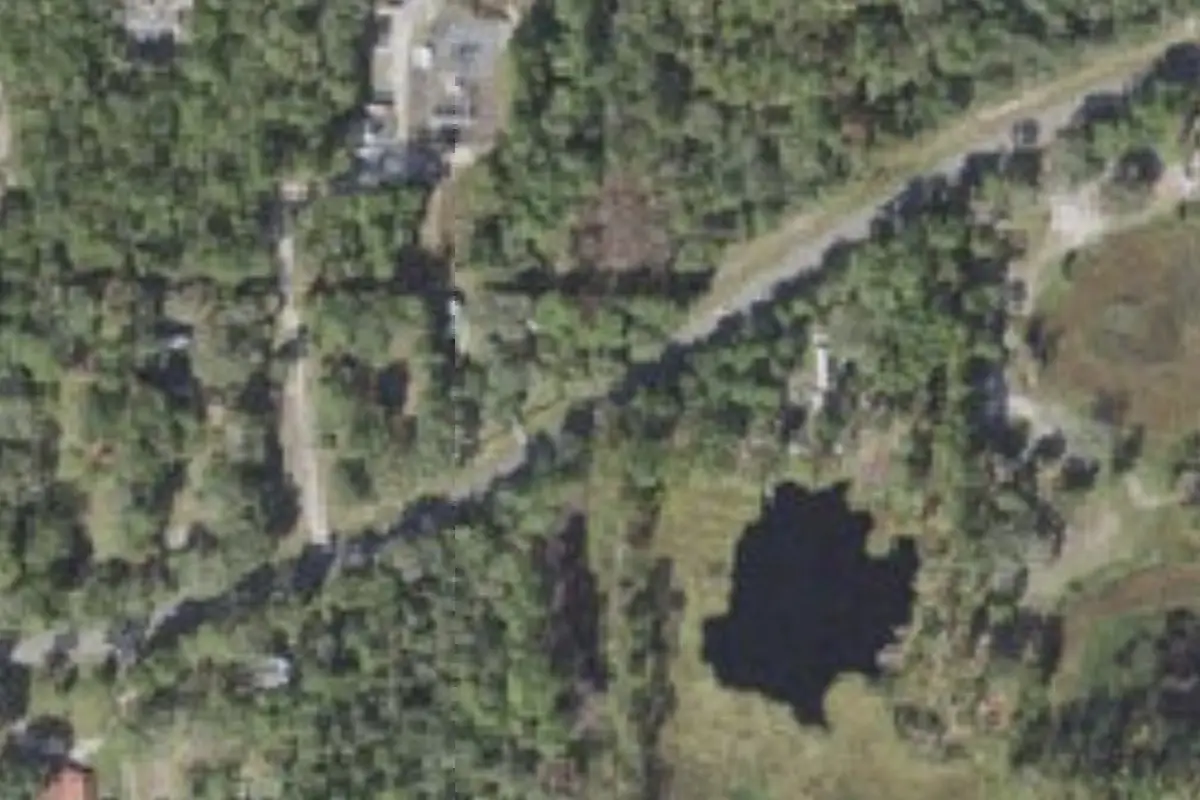 Aerial view of A & N RV Park