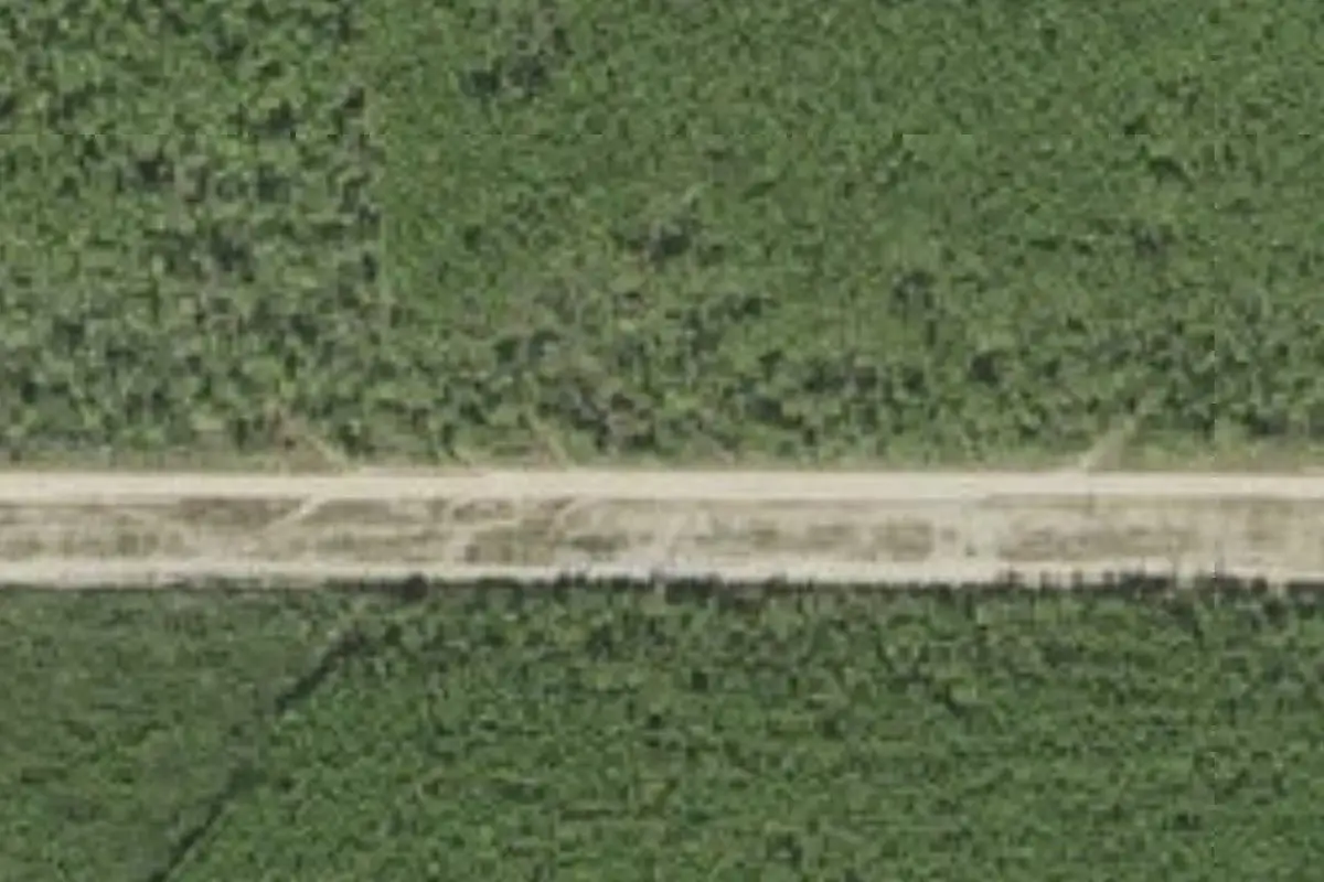 Aerial view of Big Scrub Campground