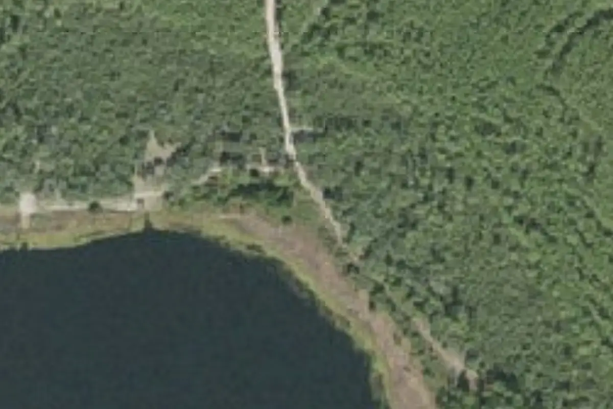 Aerial view of Buck Lake Group Campground (Buck Lake Group Camp)