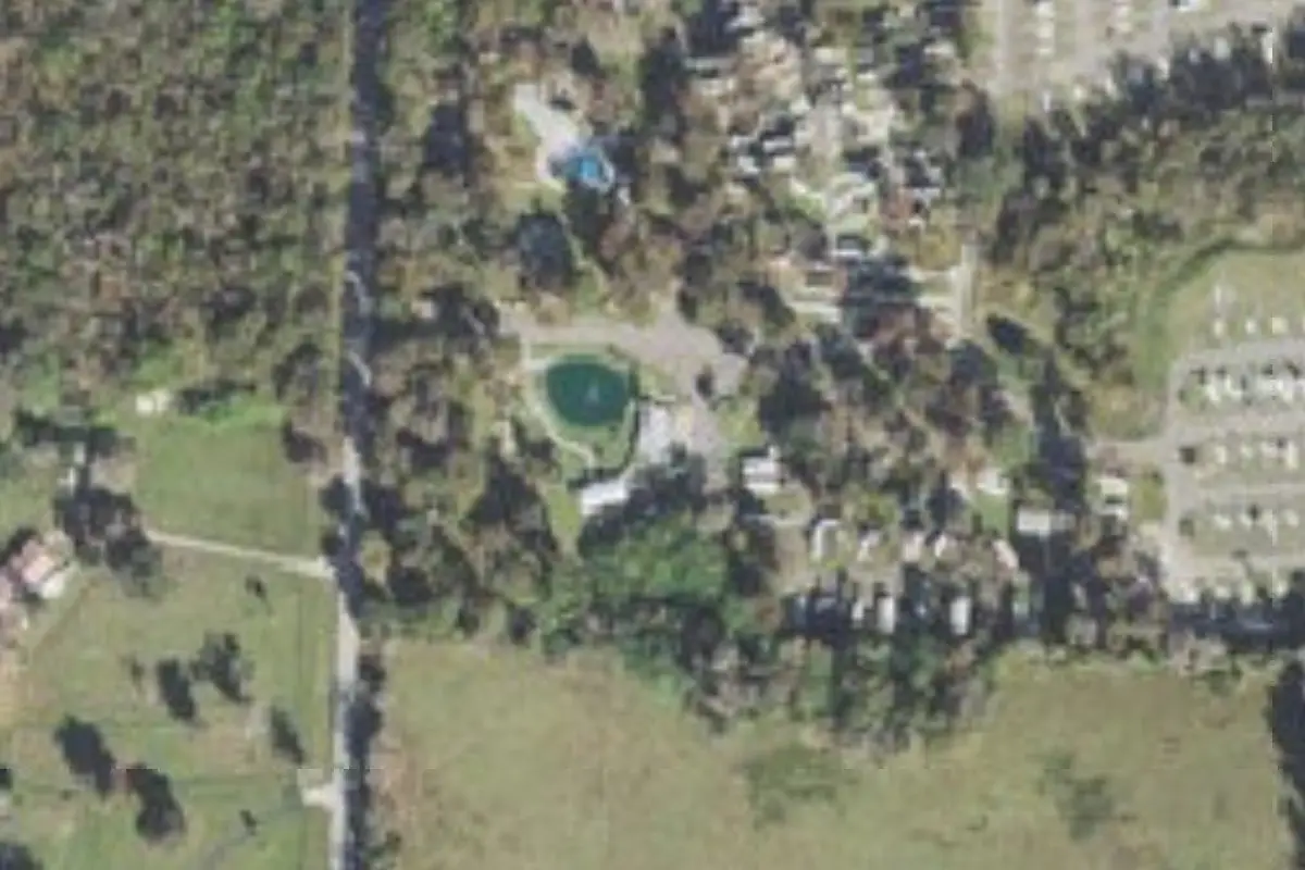 Aerial view of Southern Hammock