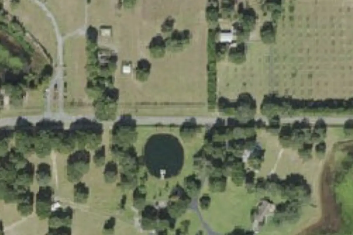 Aerial view of Florida Elks Youth Camp