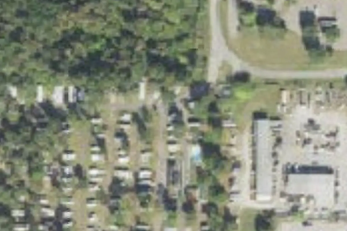 Aerial view of Lot 8