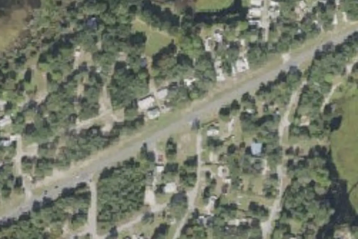 Aerial view of Mill Dam MHP