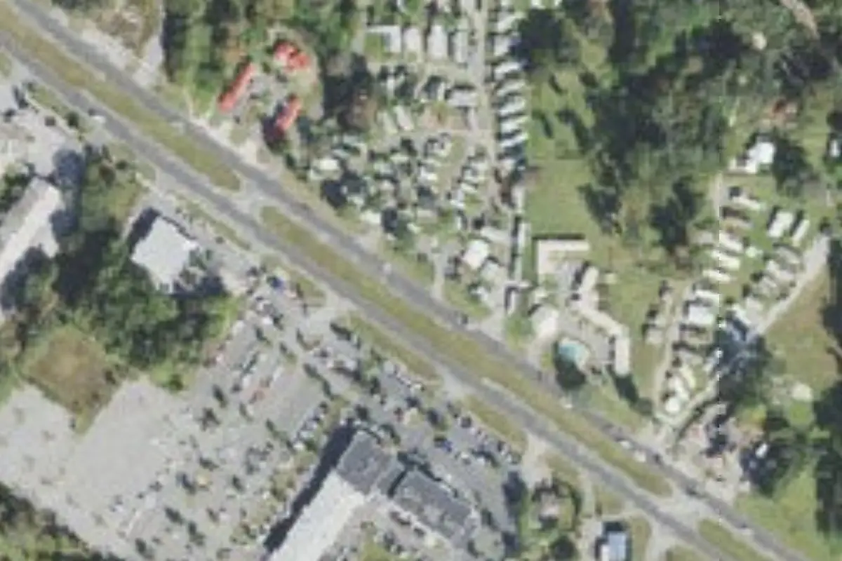 Aerial view of Nautilus Mobile Home & RV Park