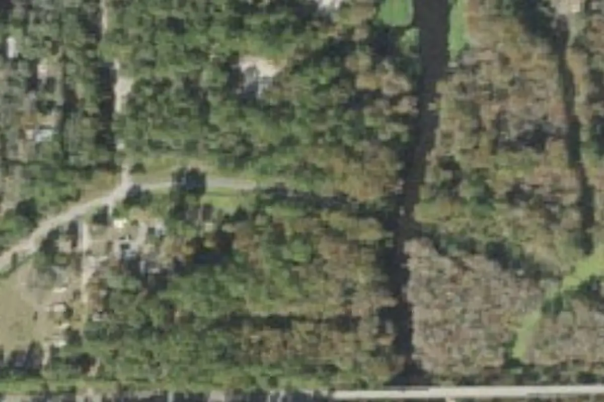 Aerial view of Ocklawaha Canoe Outpost & Resort