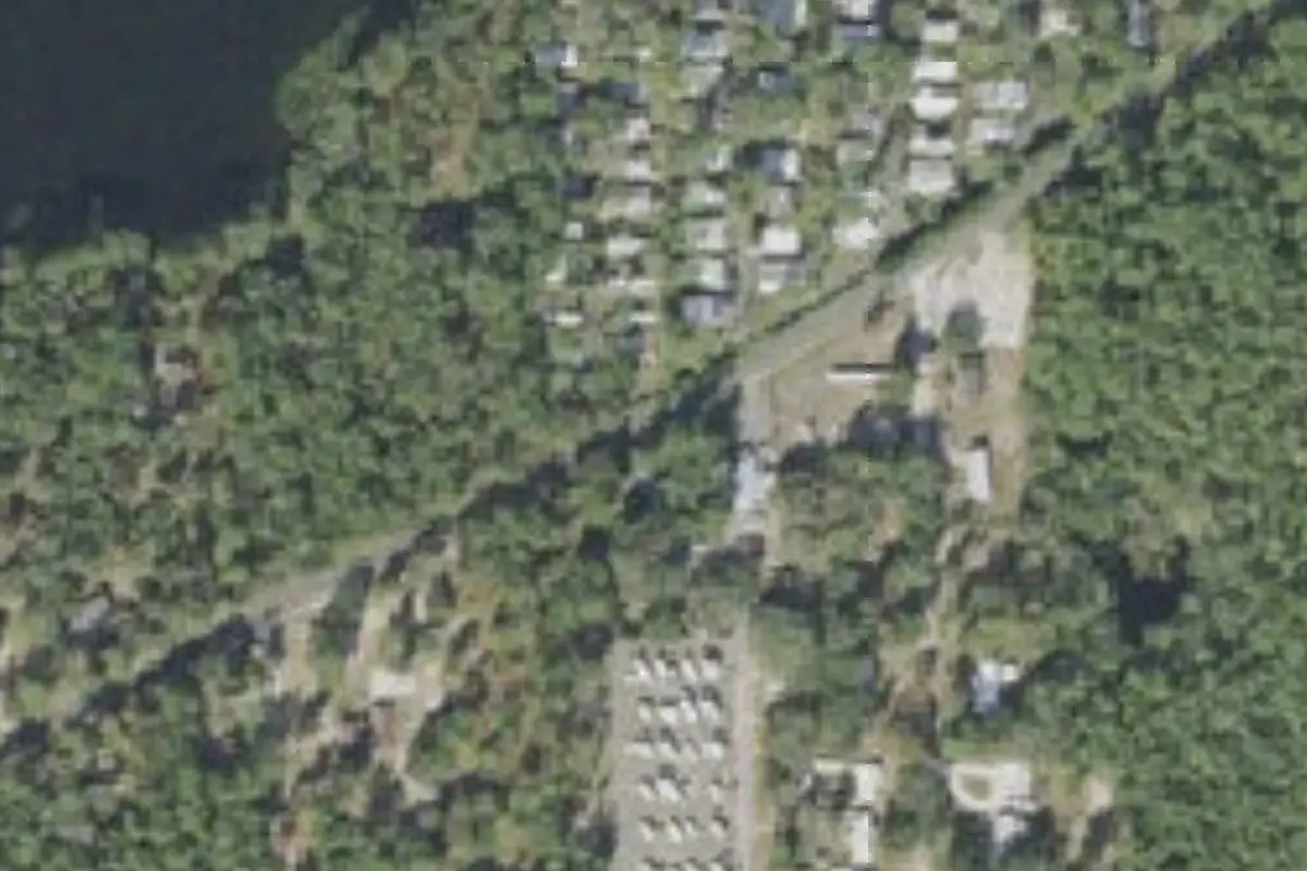 Aerial view of Robins Nest RV Park