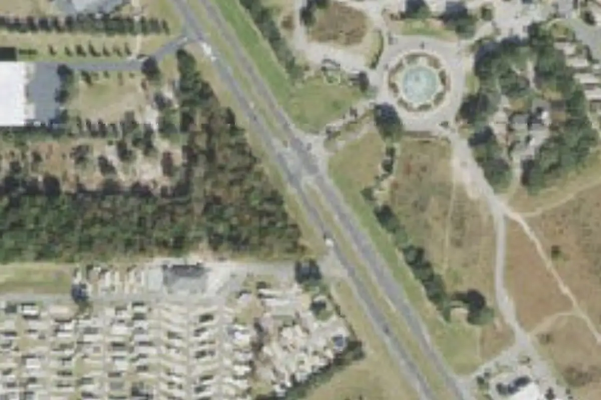 Aerial view of Southern Oaks RV Resort