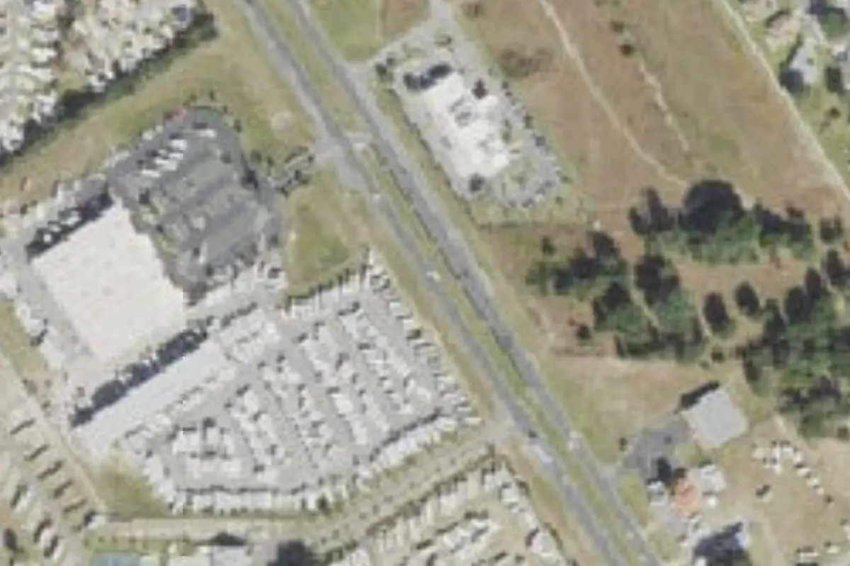 Aerial view of Sunkissed Village RV Resort