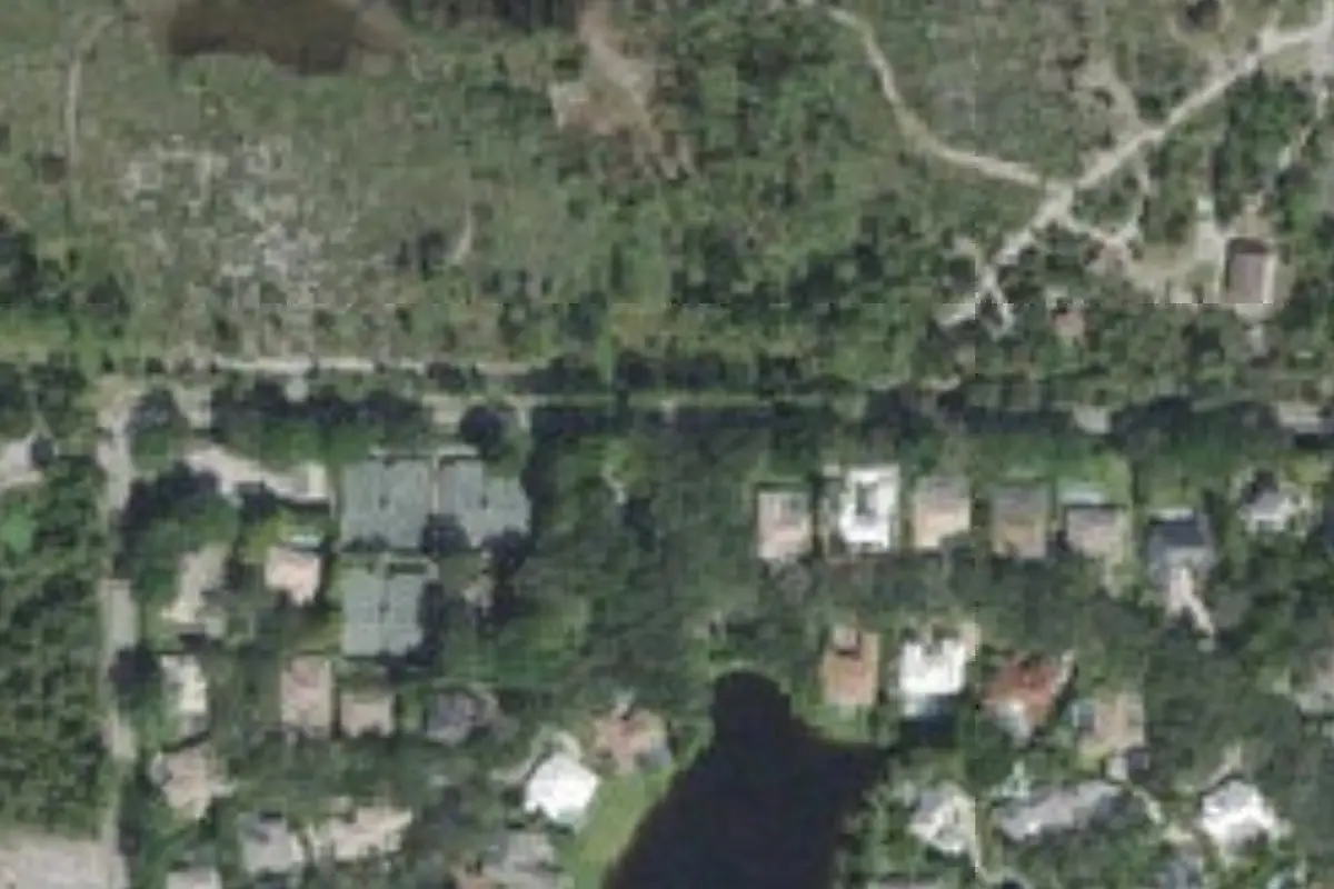 Aerial view of Camp Welaka