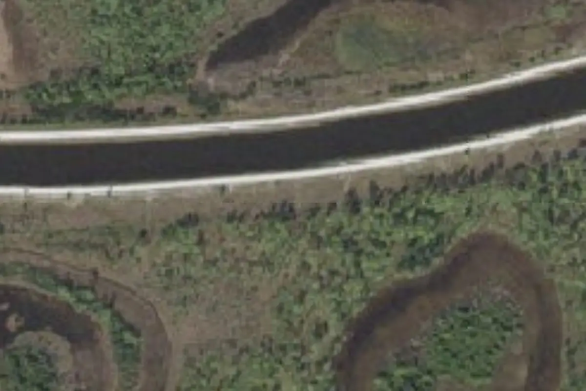 Aerial view of Hungryland Gate #1 East